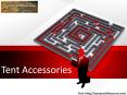 Tent Accessories PowerPoint PPT Presentation
