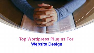 Top Wordpress Plugins for Website Design (1)