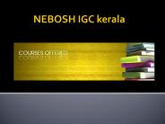 Nebosh course kerala