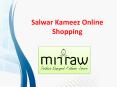 Salwar Kameez Online Shopping
