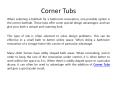 Corner Tubs PowerPoint PPT Presentation