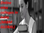online mba colleges in india even consider