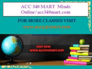 ACC 340 MART  Minds Online/acc340mart.com