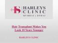 Hair Transplant Makes You Look 10 Years Younger PowerPoint PPT Presentation