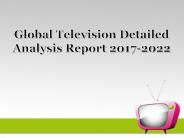 Global Television Detailed Analysis Report 2017-2022