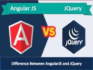 Difference between AngularJS and jQuery