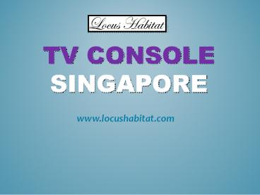TV Console Singapore - www.locushabitat.com (3)