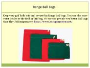 Miniature Golf Supplies (2)
