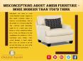 MISCONCEPTIONS ABOUT AMISH FURNITURE – MORE MODERN THAN YOU’D THINK PowerPoint PPT Presentation