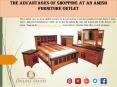 THE ADVANTAGES OF SHOPPING AT AN AMISH FURNITURE OUTLET