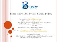 Semi Precious Stone Slabs Price