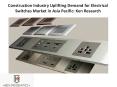 Construction Industry Uplifting Demand for Electrical Switches Market in Asia Pacific: Ken Research PowerPoint PPT Presentation