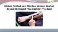 Global Printed and Flexible Sensors Market Research Report Forecast 2017 to 2022 PowerPoint PPT Presentation