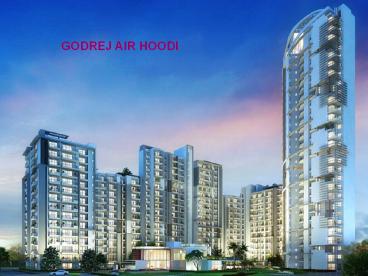 Godrej Air Hoodi New Launch Project
