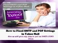 Fixed Yahoo SMTP and POP Error Setting PowerPoint PPT Presentation