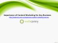 Importance of Content Marketing for Any Business