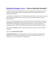 BizMedia Monthly review in particular - BizMedia Monthly bonus