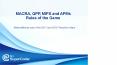 MACRA, QPP, MIPS and APMs Rules of the Game PowerPoint PPT Presentation