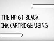 How To Refill HP 61XL Black Ink Cartridge
