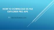 Download ES File Explorer Apk Free