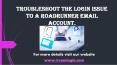 Troubleshoot The Login Issue To A Roadrunner email Account. PowerPoint PPT Presentation