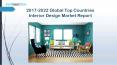 2017 2022 global top countries interior design market report. PowerPoint PPT Presentation
