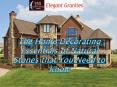 The Home Decorating Essentials of Natural Stones PowerPoint PPT Presentation