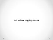 Shipping Charges from USA to India