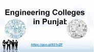 Engineering Colleges in Punjab