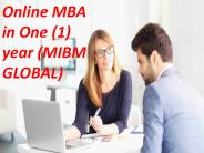 Online MBA in One (1) year in Delhi