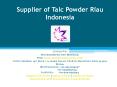 Supplier of Talc Powder Riau Indonesia PowerPoint PPT Presentation