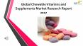 Global Chewable Vitamins and Supplements Market Research Report 2017 PowerPoint PPT Presentation