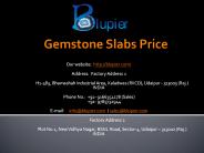 Gemstone Slabs Price