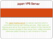 Japan VPS Server