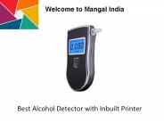Alcohol Detector with Inbuilt Printer (1)