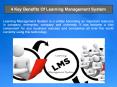 4 Key Benefits Of Learning Management System PowerPoint PPT Presentation