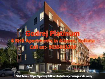 Godrej Platinum Kolkata - Godrej Properties