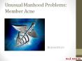 Unusual Manhood Problems: Member Acne PowerPoint PPT Presentation