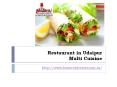 Restaurant in Udaipur Multi Cuisine PowerPoint PPT Presentation