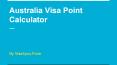 Australia PR Visa point calculator PowerPoint PPT Presentation