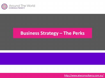 Business Strategy – The Perks