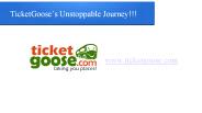 Ticket goose's Unstoppable journey