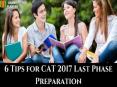 6 Tips for CAT 2017 Last Phase Preparation PowerPoint PPT Presentation