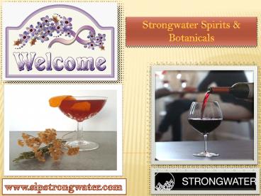 Strongwater Spirits & Botanicals (1)