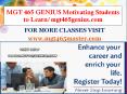 MGT 465 GENIUS Motivating Students to Learn/mgt465genius.com PowerPoint PPT Presentation