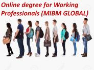 Online degree for Working Professionals MBA