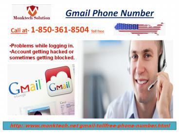 How to find Gmail Phone Number 1-850-361-8504?