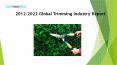 2012 2022 global trimming industry report PowerPoint PPT Presentation