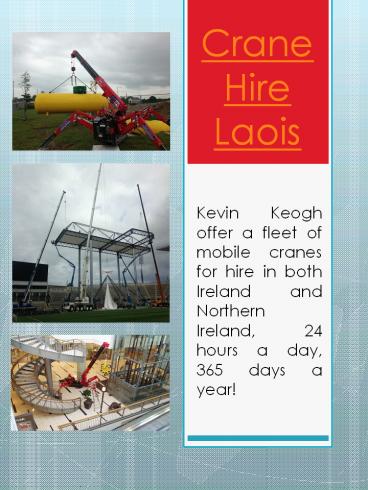 Crane Hire Laois