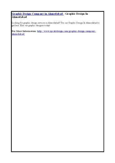 Graphic Design Company in Ahmedabad - Graphic Design In Ahmedabad